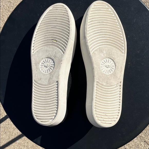 Women's Black UGG Canvas Sneakers - Picture 10 of 13